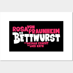 Die Bettwurst: Ein kultiger deutscher Filmklassiker von Rosa von Praunheim Posters and Art